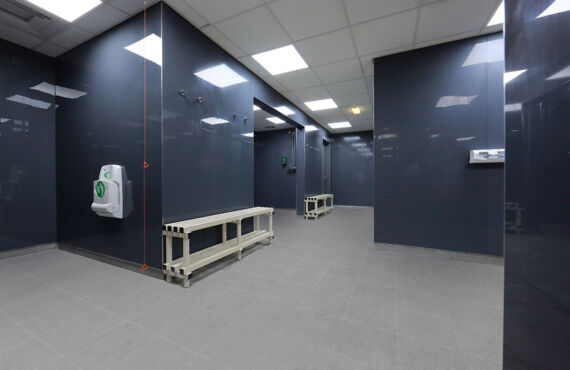 Village Gym Maidstone | Changing room refurbishment