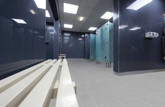Village Gym Maidstone | Changing room refurbishment