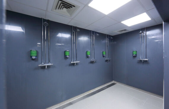 Village Gym Maidstone | Changing room refurbishment